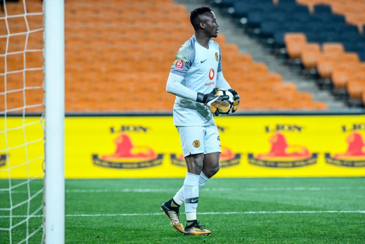 Bruce Bvuma of Kaizer Chiefs during the Absa Premiership match between Kaizer Chiefs and Bloemfontein Celtic at FNB Stadium on August 29, 2018 in Johannesburg, South Africa.