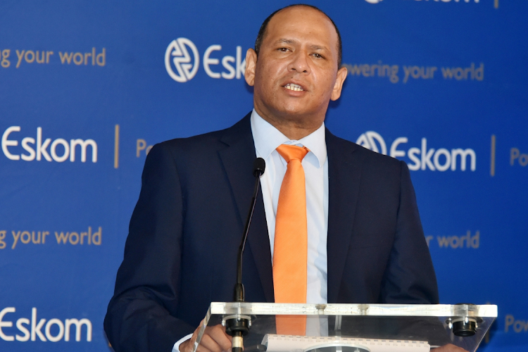 Eskom Group CEO Calib Cassim. File photo.