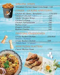 Ocean's Lounge menu 2