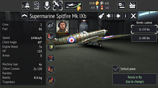 Warplanes MOD (Unlimited Money) 8