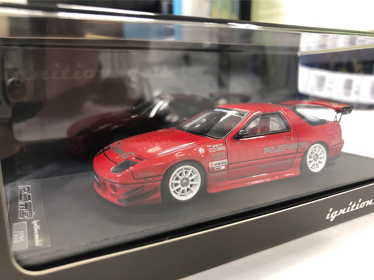 RX-7のミニカー・イグニッションモデル・1/43ミニカー・ミニカーコレクションに関するカスタム事例の投稿画像1枚目