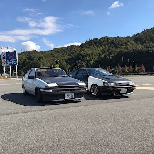 HKS スーパーパワーフロー スプリンタートレノ AE 取り付けの