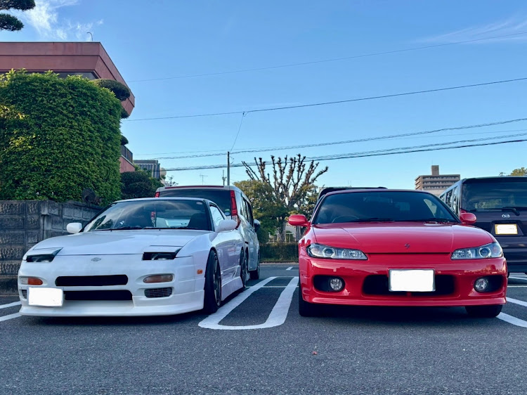 シルビアの180SX・いつもイイネ&コメントありがとうございます🌸・夜女子会🤍❤️に関するカスタム事例の投稿画像1枚目