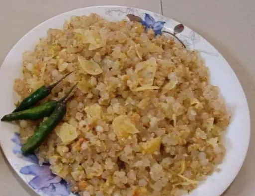 Green Chillies Sabudana Khichdi