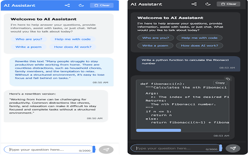 AI assistant