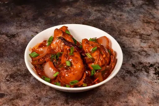 Chicken Chilli Momos [8 Pieces]