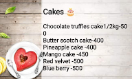 Watt A Cake menu 1