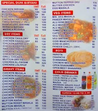 Tikka Hut menu 1