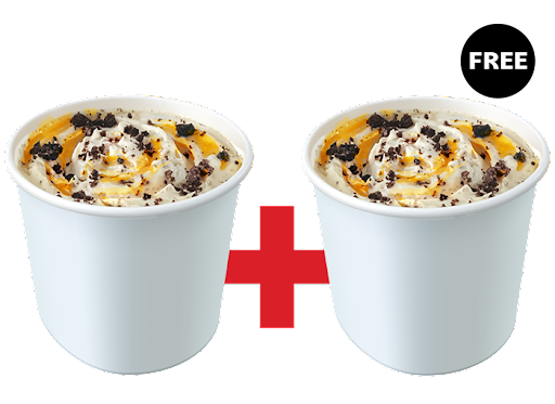 McFlurry Banana Caramel Oreo (R) BOGO