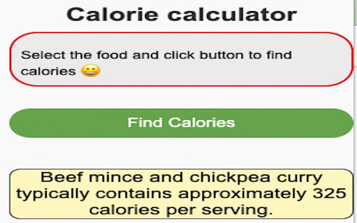 Calorie Calculator