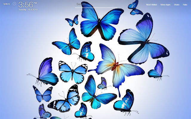 Blue Wallpapers FullHD New Tab