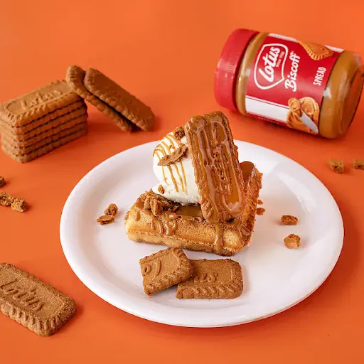 Lotus Biscoff Waffle