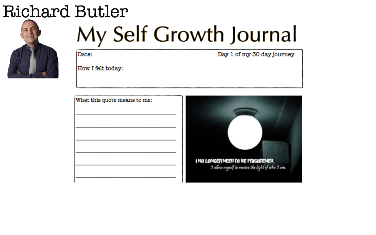 Self Development Journal Preview image 1