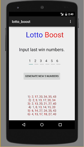 Lotto Boost