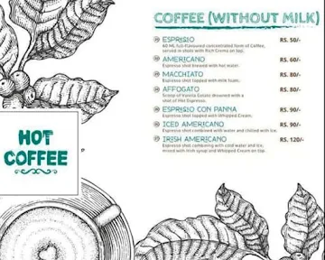 Love Over Coffee menu 