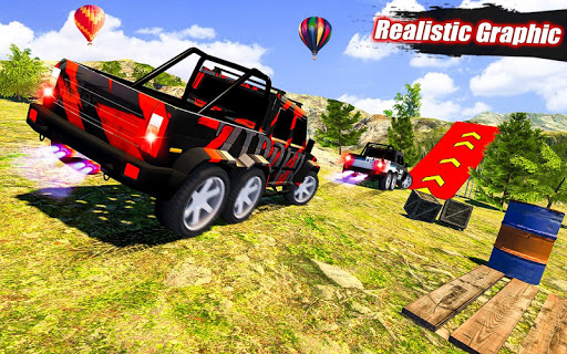 6x6 Offroad Driving Fun 3D Jeep Adventure