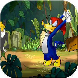 Super woody Adventure Woodpecker Game  Icon