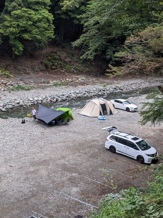 シエナの夏休みの思い出・山と愛車・キャンプ⛺に関するカスタム事例の投稿画像1枚目