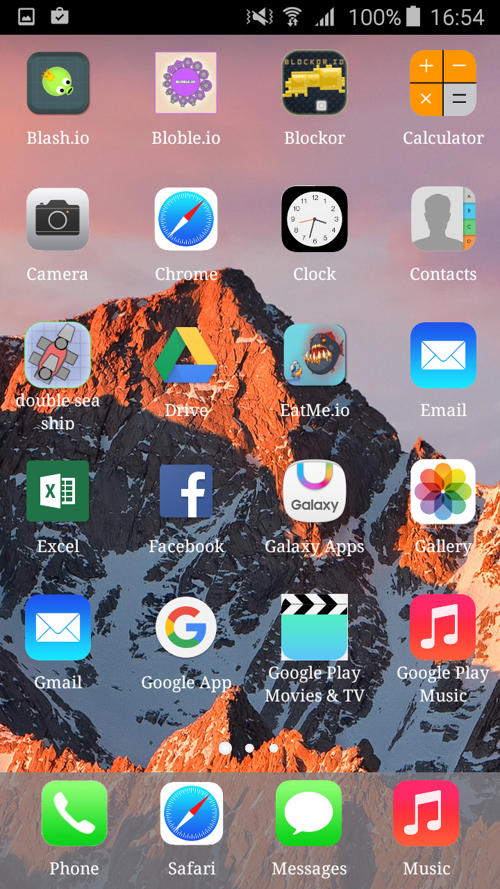 OS Launcher from IOS Screen 3