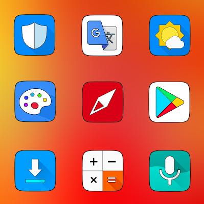 OXYGEN SQUARE - ICON PACK Screenshot Image