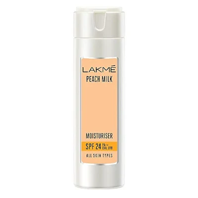 Lakme Peach Milk Moisturiser Spf 24 Pa Sunscreen Lotion - 120 ml