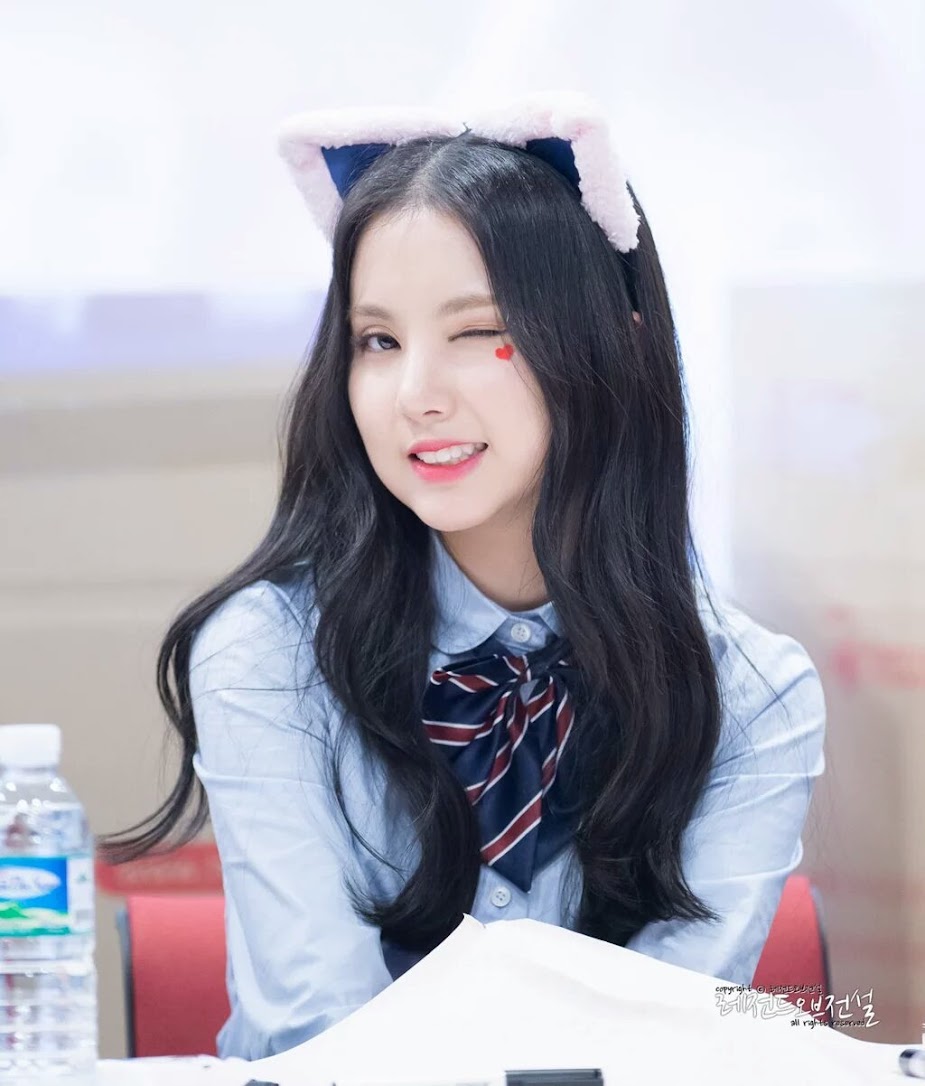 eunha long hair