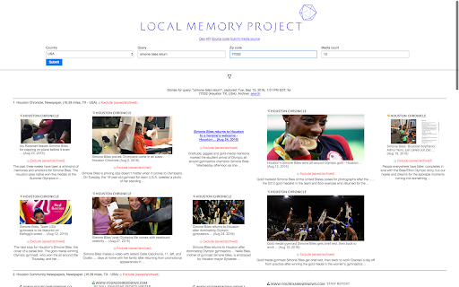 Local Memory Project