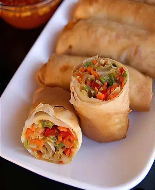 Veg Spring Roll [4 Pcs[