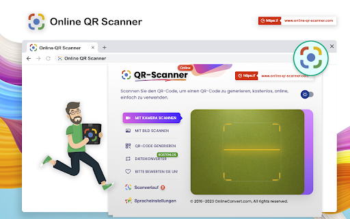 Online QR Scanner