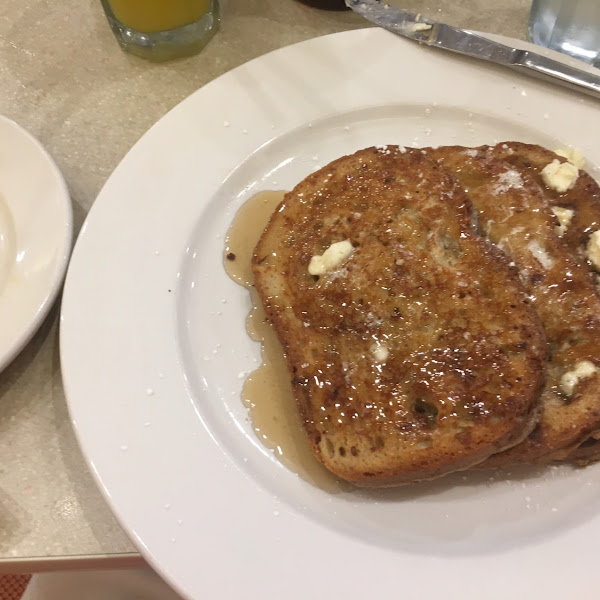 Gluten free classic French toast