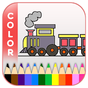 Learn To Draw & Color : Trains  Icon