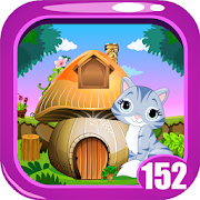 Cute Cat Rescue Game Kavi - 152  Icon