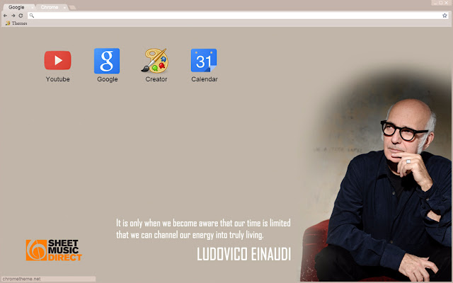 Ludovico Einaudi by Sheet Music Direct chrome extension