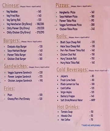 Dal Boti Roti menu 