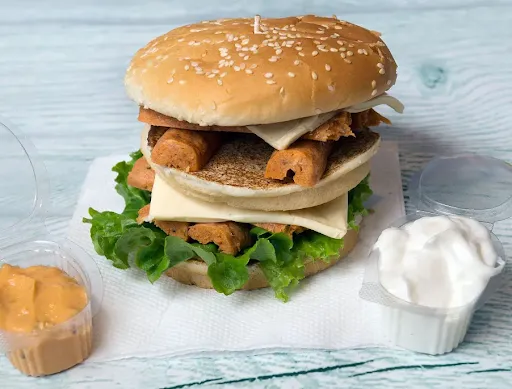 Crispy Fish Cheesy Burger