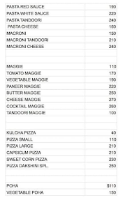 Swad Dakshini Cafe menu 3