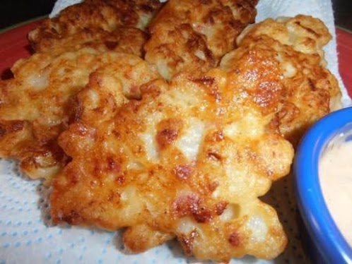 Cauliflower Fritters