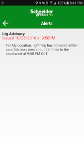 WeatherSentry® SmartPhone screenshot 4