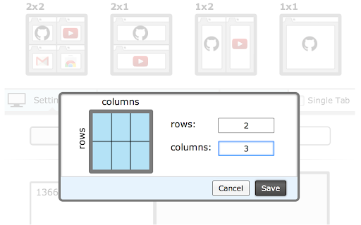 Tab Resize - split screen layouts