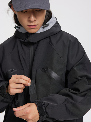 Title 5, Mens Fashion Retro Contrast Color Outdoor Shel...