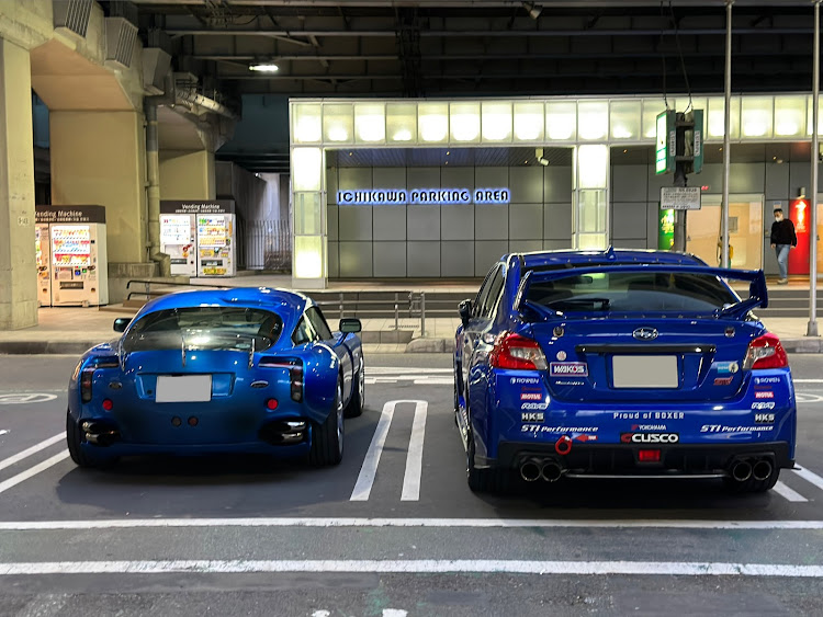 サガリスのTVR・サガリス・スバル・WRX STI・フロントフェンダーで魅せろ！に関するカスタム事例の投稿画像3枚目