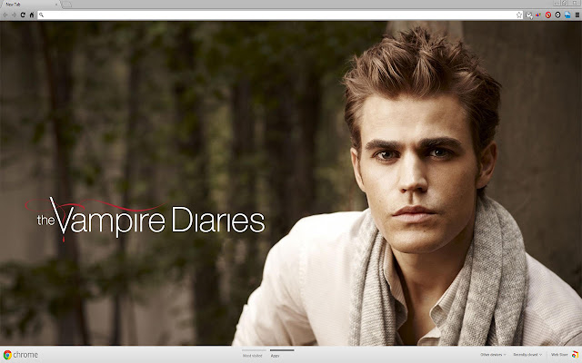 The Vampire Diaries - Stefan chrome extension