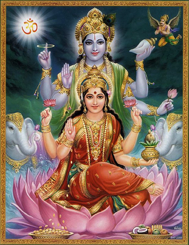 Devi Lakshmi e Vishnu | Lakshmi is the Hindu Goddess Who Gov… | Flickr