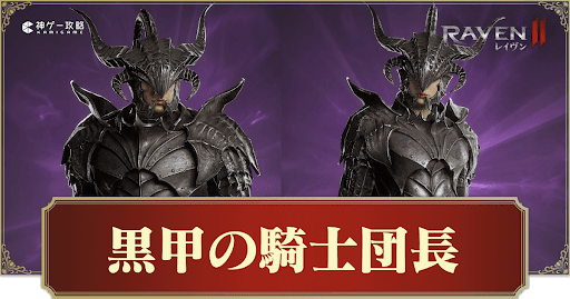 黒甲の騎士団長