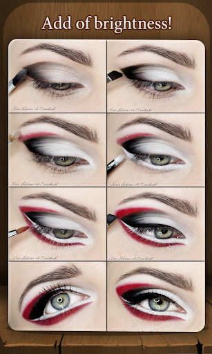 Juicy eye makeup