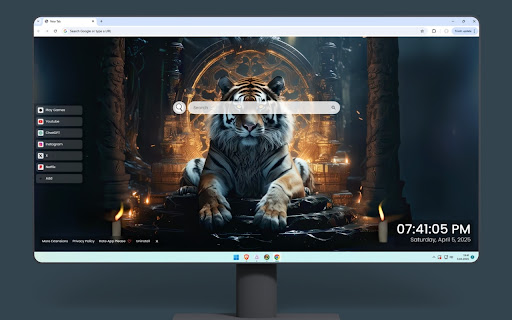 Tiger Live Wallpaper screenshot 2