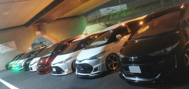 エスティマのLeg絆ame　NIGHT MT・エスティマ好きの集り・ゲストさん・夜スタ・受けから📸に関するカスタム事例の投稿画像2枚目