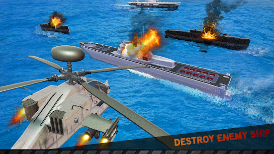 Атака ВМС США: боевой вертолет Heli Air Strike 1.2 APK + Мод (Бесконечные деньги) за Android