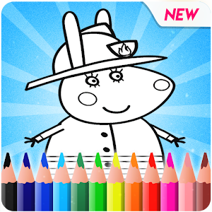 Peepa pig Coloring book  Icon