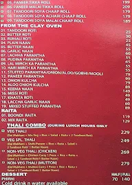 Kake da dhaba menu 3